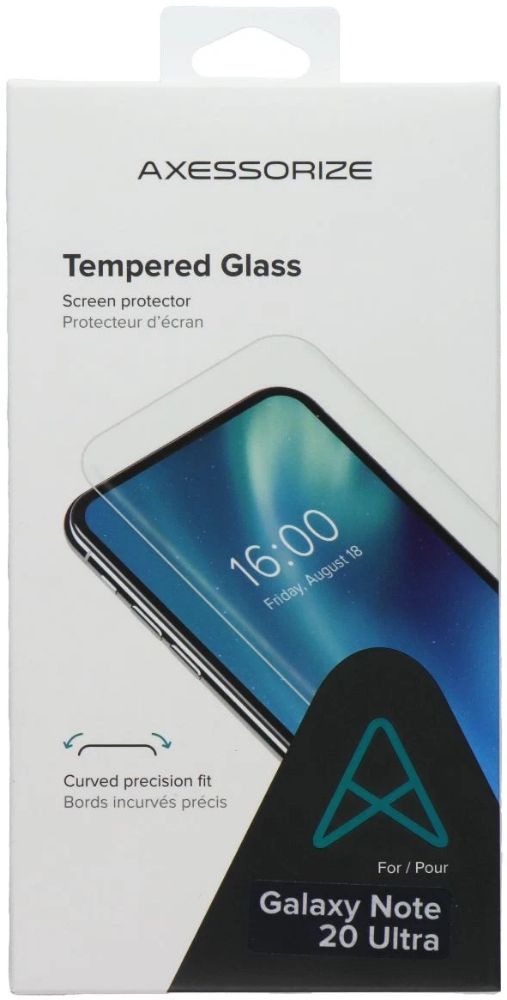 Axessorize Tempered Glass Screen Protector for Samsung Galaxy Note 20 Ultra - Reebelo US