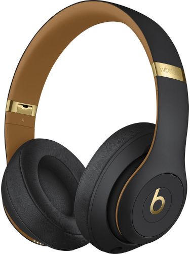 Beats by Dre Studio3 Wireless Over‑Ear Headphones (Skyline Collection) - Midnight Black