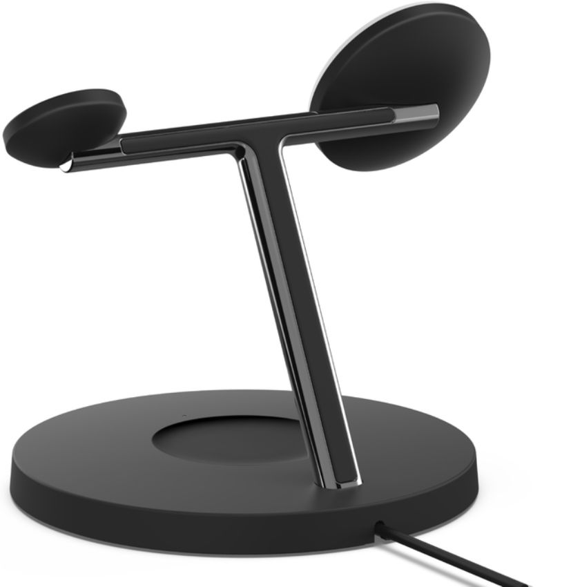 Refurbished Belkin BoostCharge 3-in-1 Wireless Charger with MagSafe 15W - Reebelo US