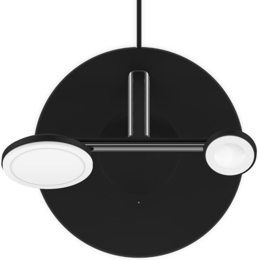 Refurbished Belkin BoostCharge 3-in-1 Wireless Charger with MagSafe 15W - Reebelo US
