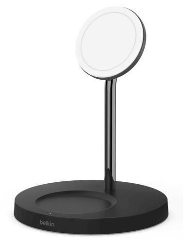 Belkin BOOST↑CHARGE PRO 2-in-1 Wireless Charger Stand with MagSafe 15W - Reebelo US