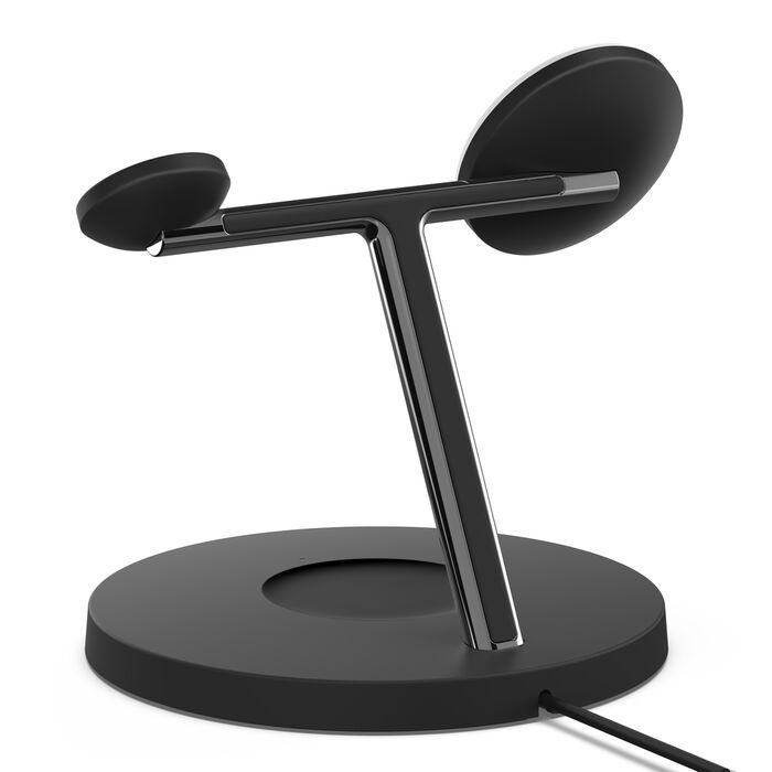 Refurbished Belkin BoostCharge Pro 3-in-1 Magnetic 15W Charging Stand  - Reebelo US