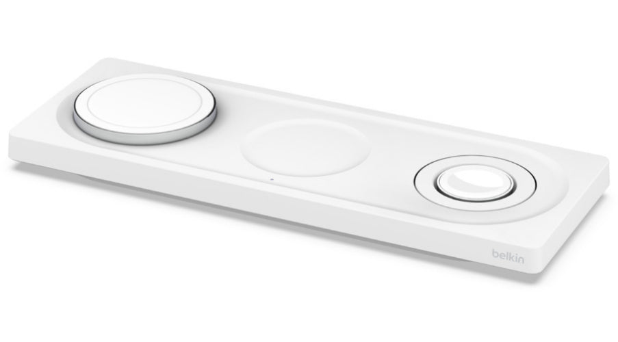 Refurbished Belkin BOOSTCHARGE PRO 3-in-1 Wireless Charging Pad with MagSafe - Reebelo US