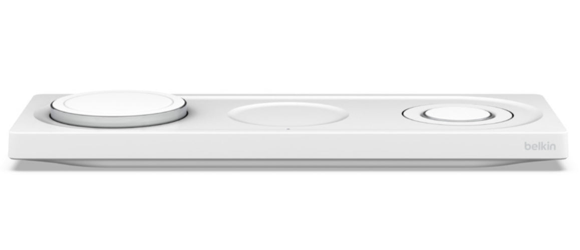 Refurbished Belkin BOOSTCHARGE PRO 3-in-1 Wireless Charging Pad with MagSafe - Reebelo US