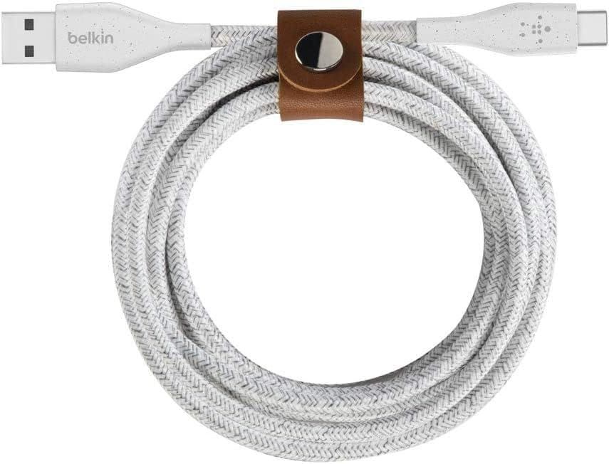 Refurbished Belkin DuraTek Plus USB-A To USB-C Cable with 4ft Strap - Reebelo US