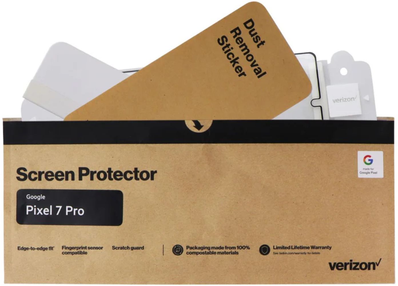 Belkin Verizon ScreenForce Pro Screen Protector for Google Pixel 7 Pro (5-Pack) - Reebelo US