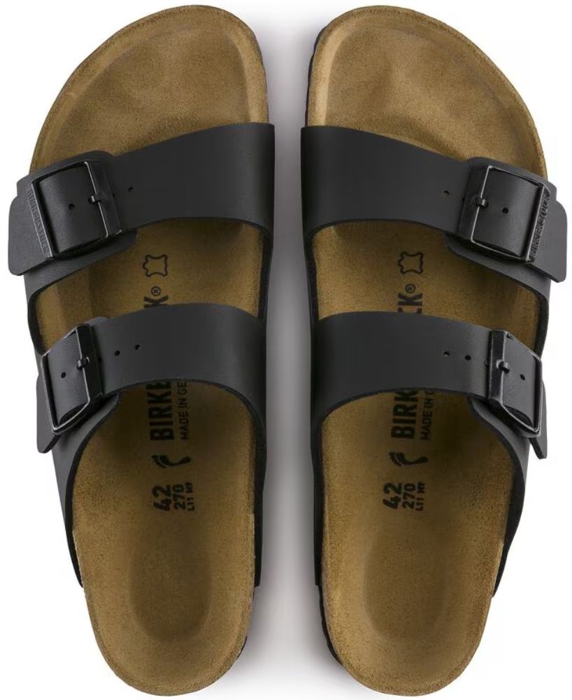 Refurbished Birkenstock Arizona Birko-Flor Regular Fit Unisex Sandals - Reebelo US