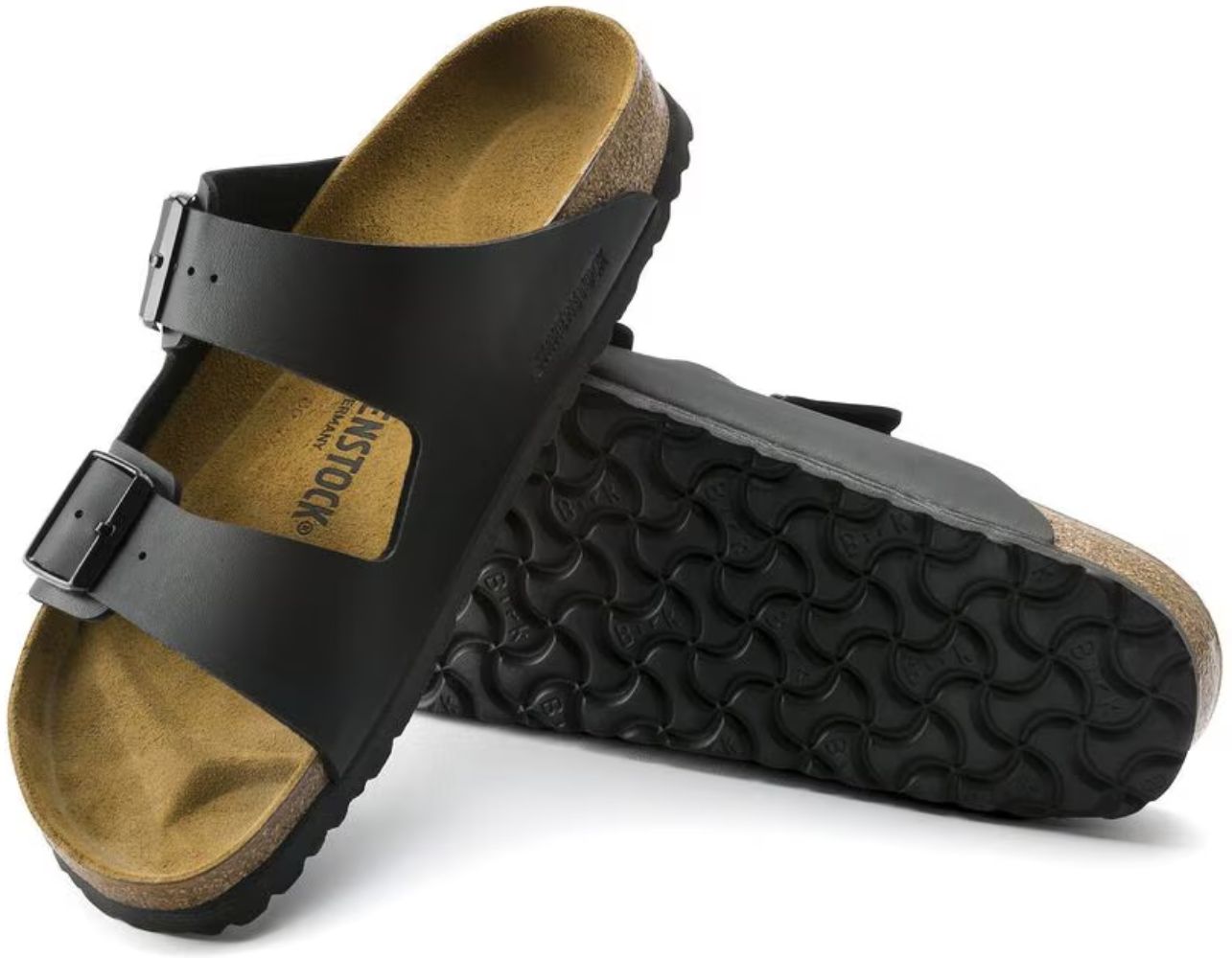 Refurbished Birkenstock Arizona Birko-Flor Regular Fit Unisex Sandals - Reebelo US