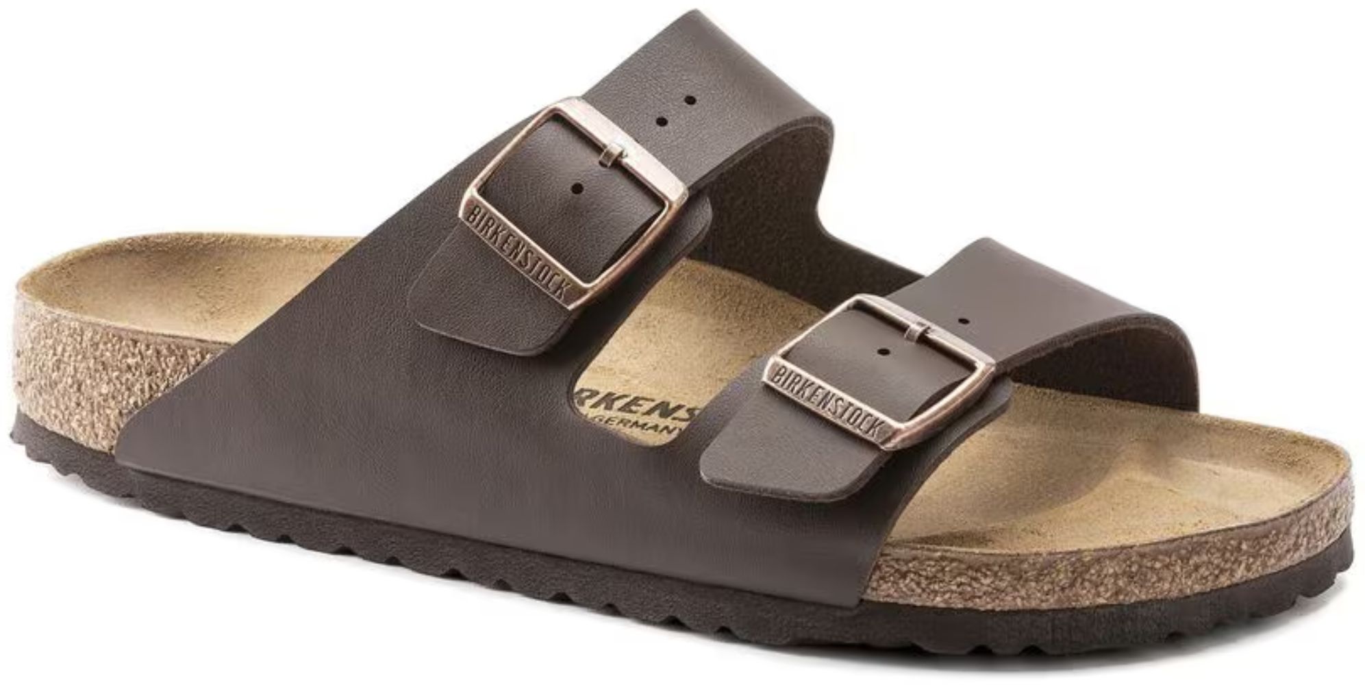 Refurbished Birkenstock Arizona Birko-Flor Regular Fit Unisex Sandals - Reebelo US