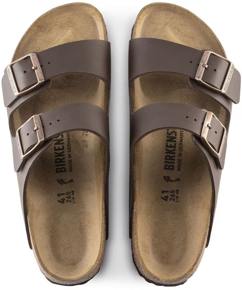 Refurbished Birkenstock Arizona Birko-Flor Regular Fit Unisex Sandals - Reebelo US