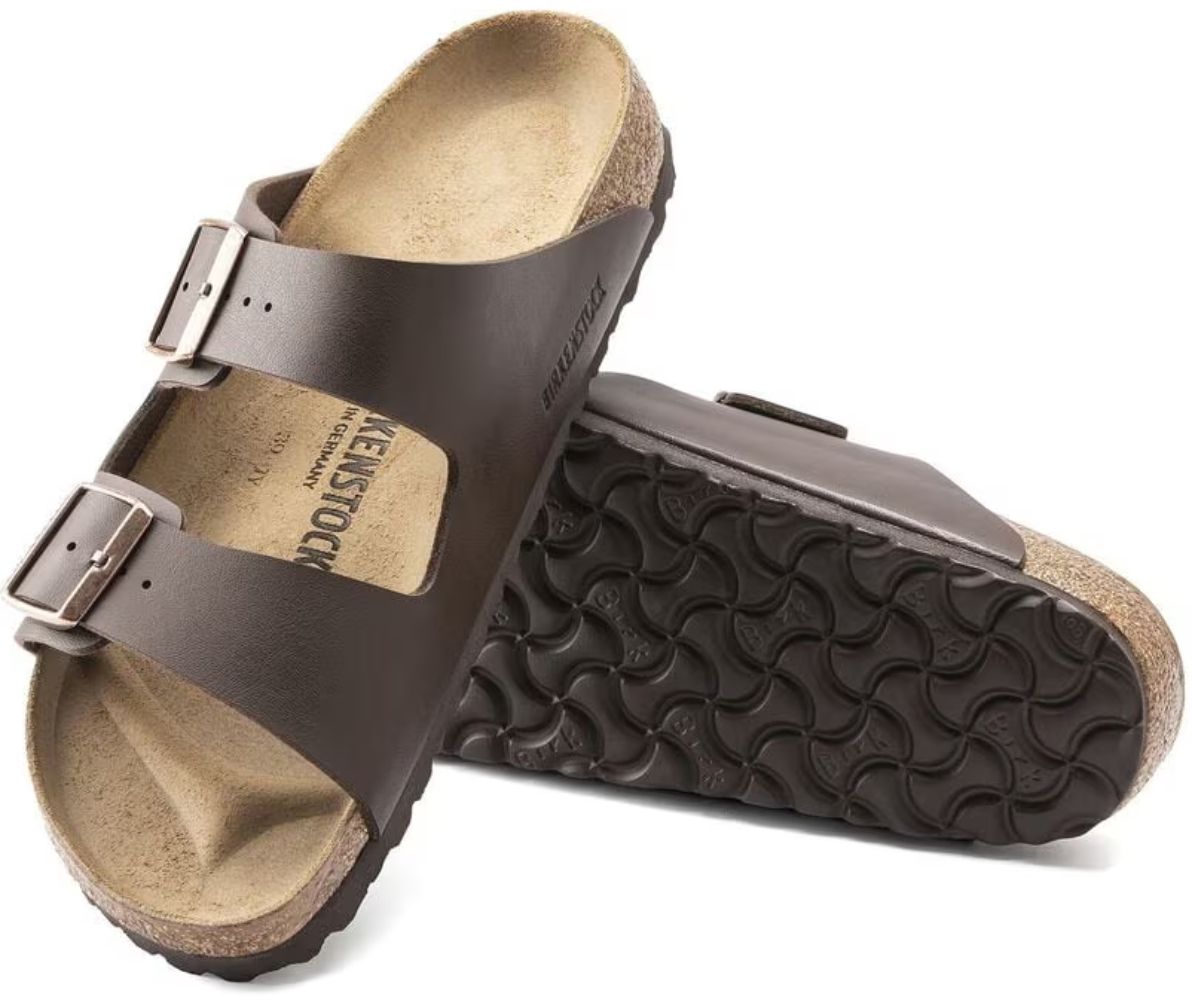 Refurbished Birkenstock Arizona Birko-Flor Regular Fit Unisex Sandals - Reebelo US