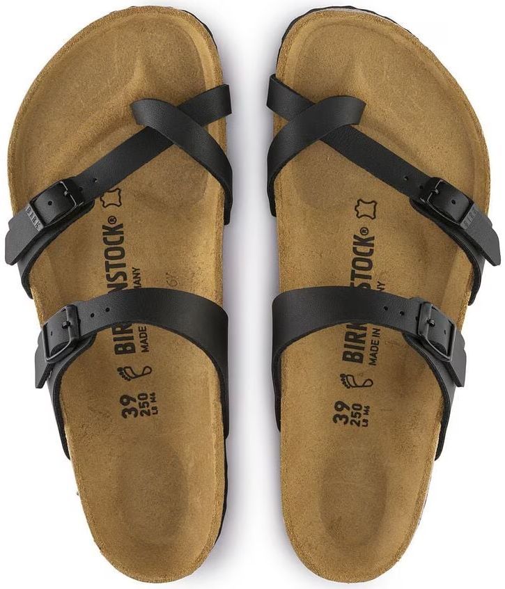 Refurbished Birkenstock Mayari Birko-Flor Regular Fit Unisex Sandals - Reebelo US