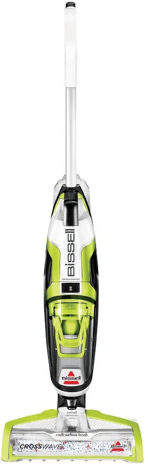 Bissell 1785A CrossWave All-in-One Multi-Surface Wet Dry Vacuum Cleaner - White/Green