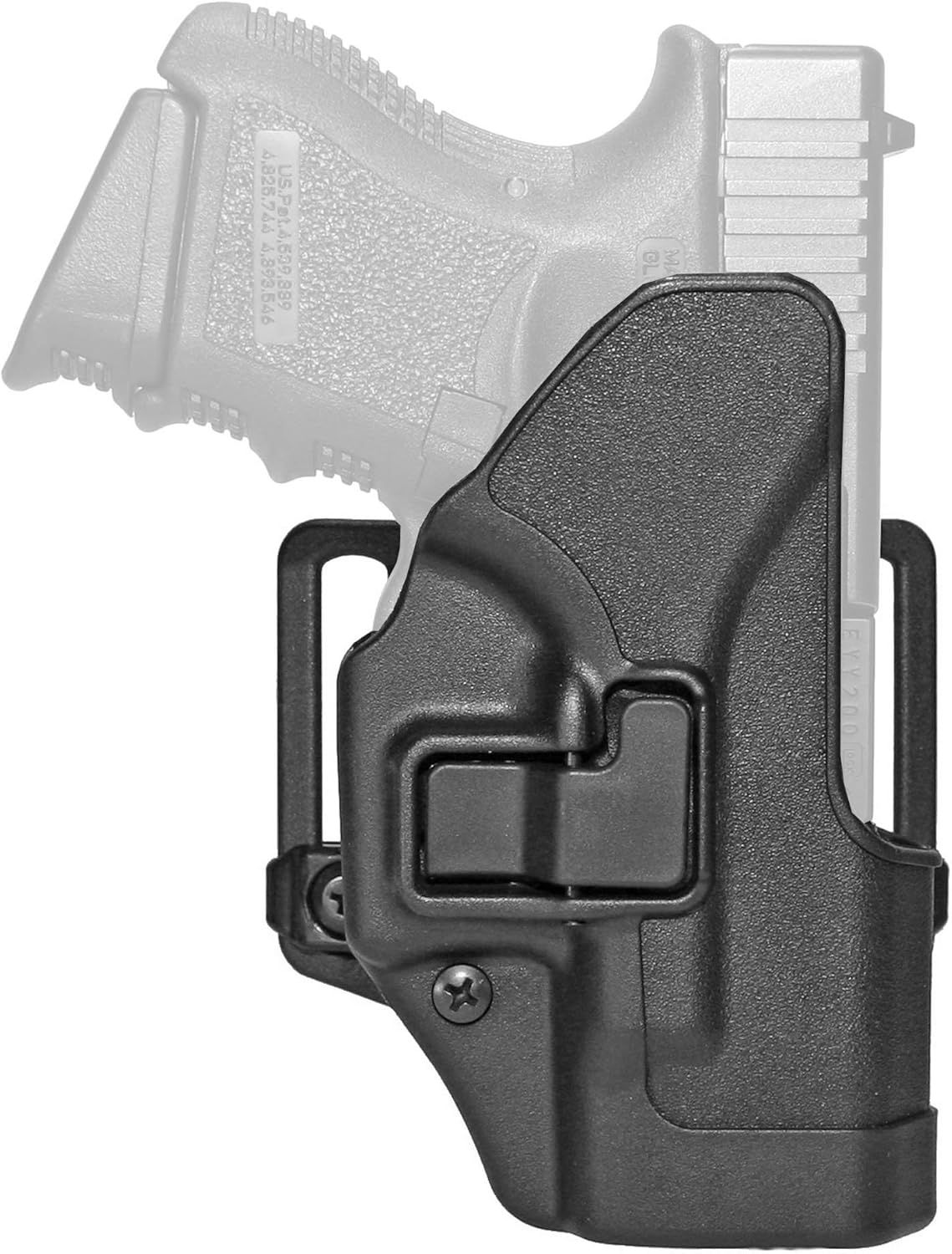 Refurbished Blackhawk 410501BK-R Serpa CQC Belt Loop Paddle Holster For Glock - Reebelo US