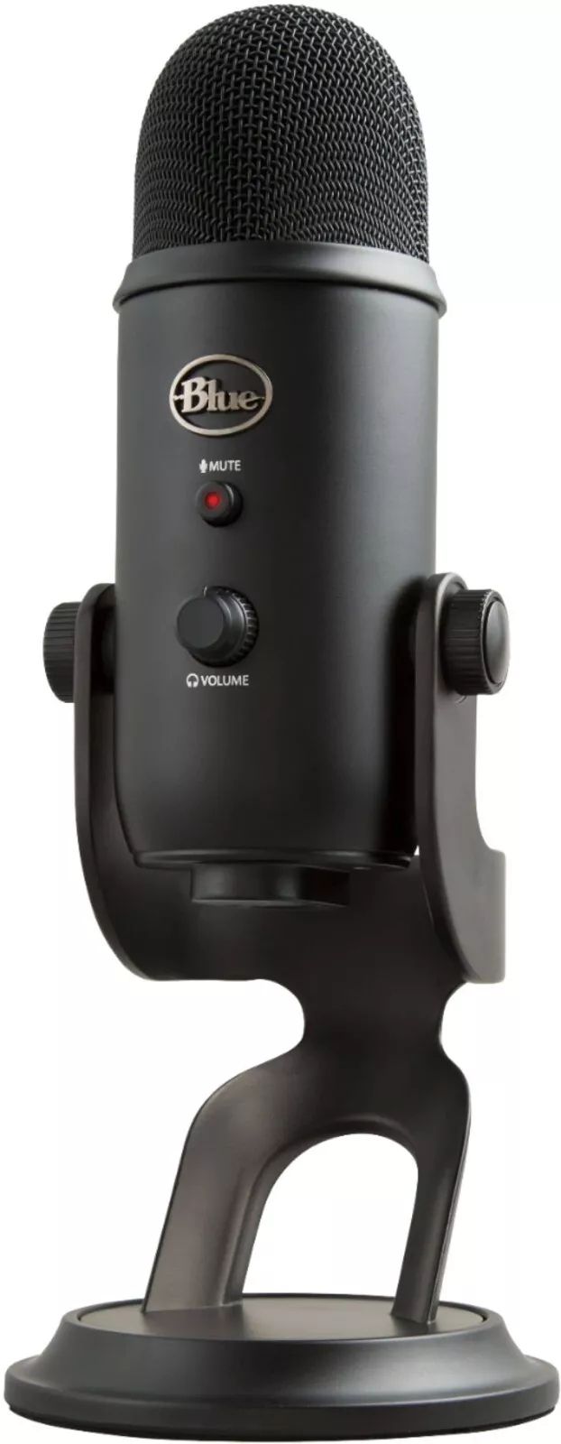 Refurbished Blue Blackout Yeti USB Microphone - Reebelo US