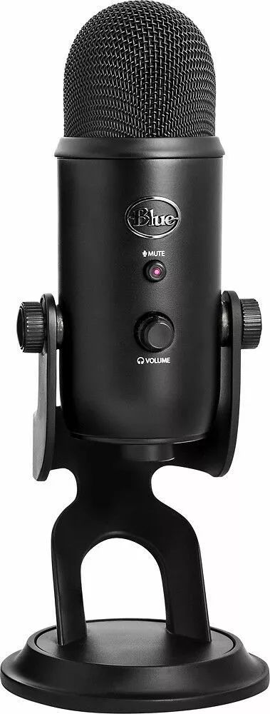 Refurbished Blue Yeti USB Multi-Pattern Electret Condenser Microphone - Reebelo US