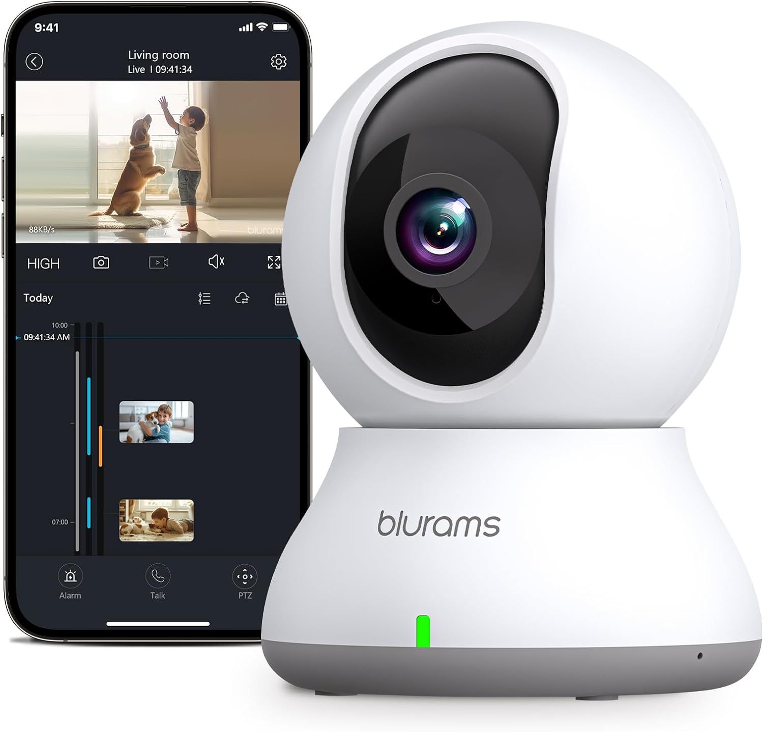 Refurbished Blurams A31 Dome Lite Security Camera  - Reebelo US