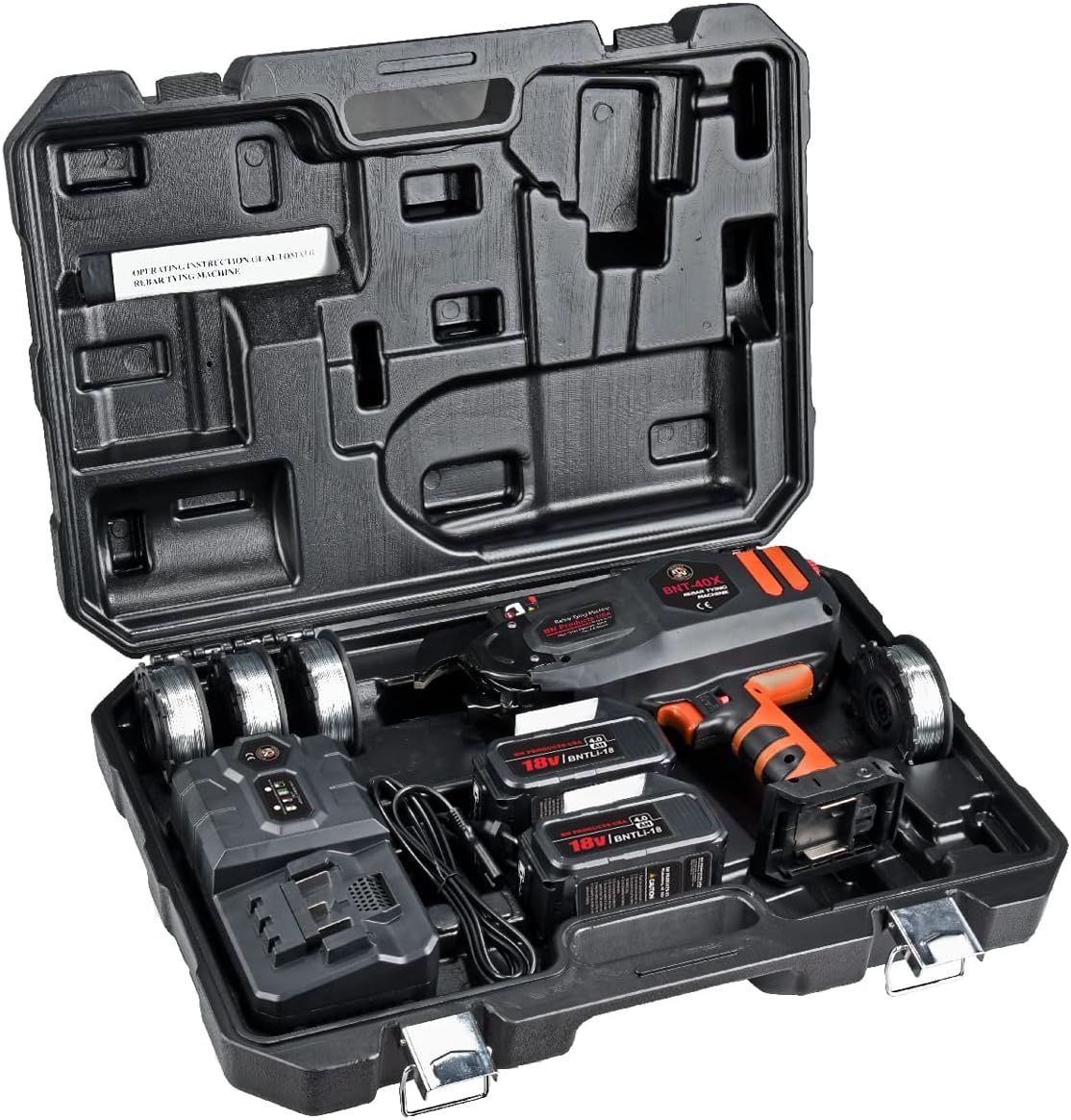 Refurbished BN Products Tiger BNT-40X Li-Ion Cordless Battery Rebar Wire Tier - Reebelo US
