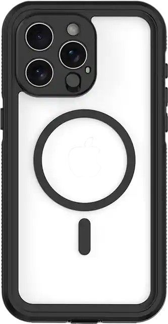Body Glove Tidal Waterproof with MagSafe Phone Case for iPhone 15 Pro - Black