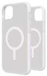 BodyGuardz Ace Pro with MagSafe Phone Case for iPhone 15 Plus - Clear/White