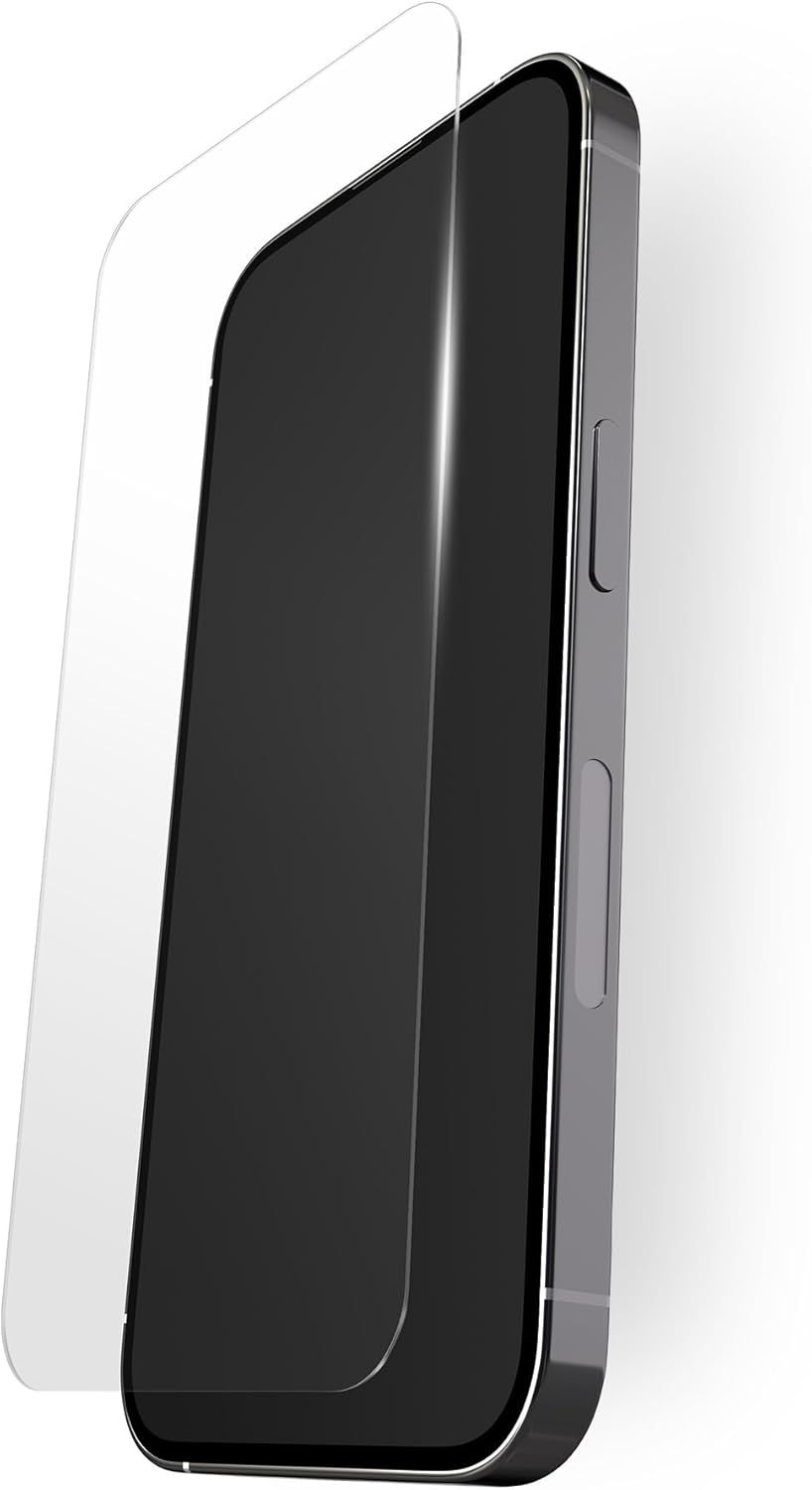 BodyGuardz Apex Tempered Glass Screen Protector for iPhone 15/15 Pro