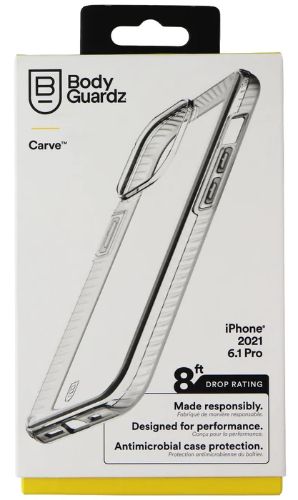 BodyGuardz Carve Series Rigid Gel Phone Case for iPhone 13 Pro