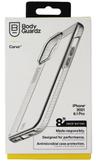 BodyGuardz Carve Series Rigid Gel Phone Case for iPhone 13 Pro - Clear
