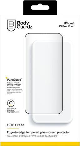 BodyGuardz Pure 2 Edge Screen Protector for iPhone 13 Pro - Reebelo US