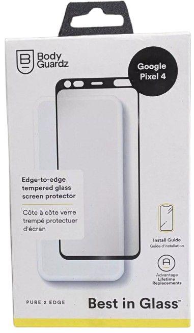 BodyGuardz Pure 2 Edge Tempered Glass Screen Protector for Google Pixel 4 - Reebelo US