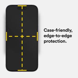 Refurbished BodyGuardz Pure 3 Tempered Glass Screen Protector for iPhone 14 Pro Max - Reebelo US