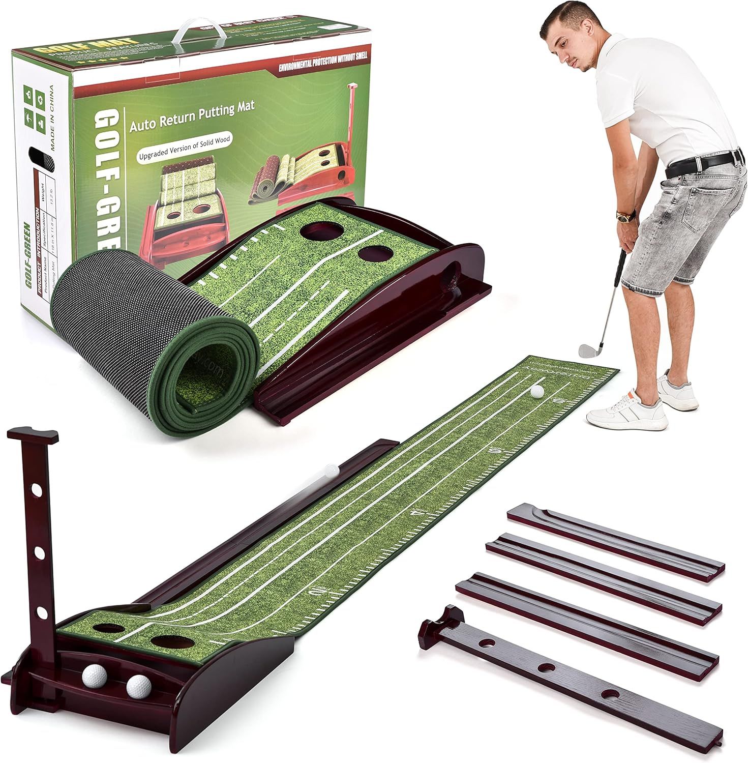 Britenway Golf Putting Indoor & Outdoor Green Mat