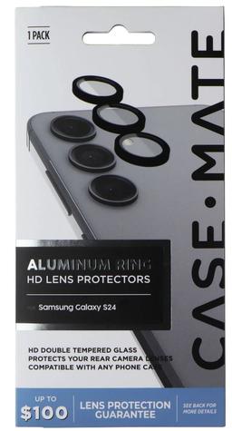Case-Mate Aluminum Ring HD Lens Protectors for Samsung Galaxy S24 - Reebelo US