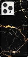Case-Mate BLOX Series Rectangular Phone Case for iPhone 12 Pro Max - Black Gold Marble