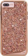 Case-Mate Brilliance Phone Case for iPhone 8 Plus - Rose Gold