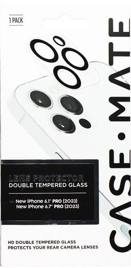 Case-Mate Double Tempered Glass Lens Protector for iPhone 15 Pro/15 Pro Max - Reebelo US