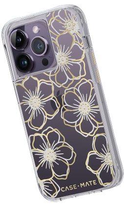 Case-Mate Floral Gems Phone Case for iPhone 14 Pro - Reebelo US