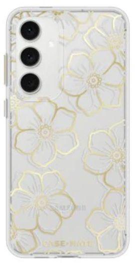 Case-Mate Floral Gems Phone Case for Samsung Galaxy S24 FE