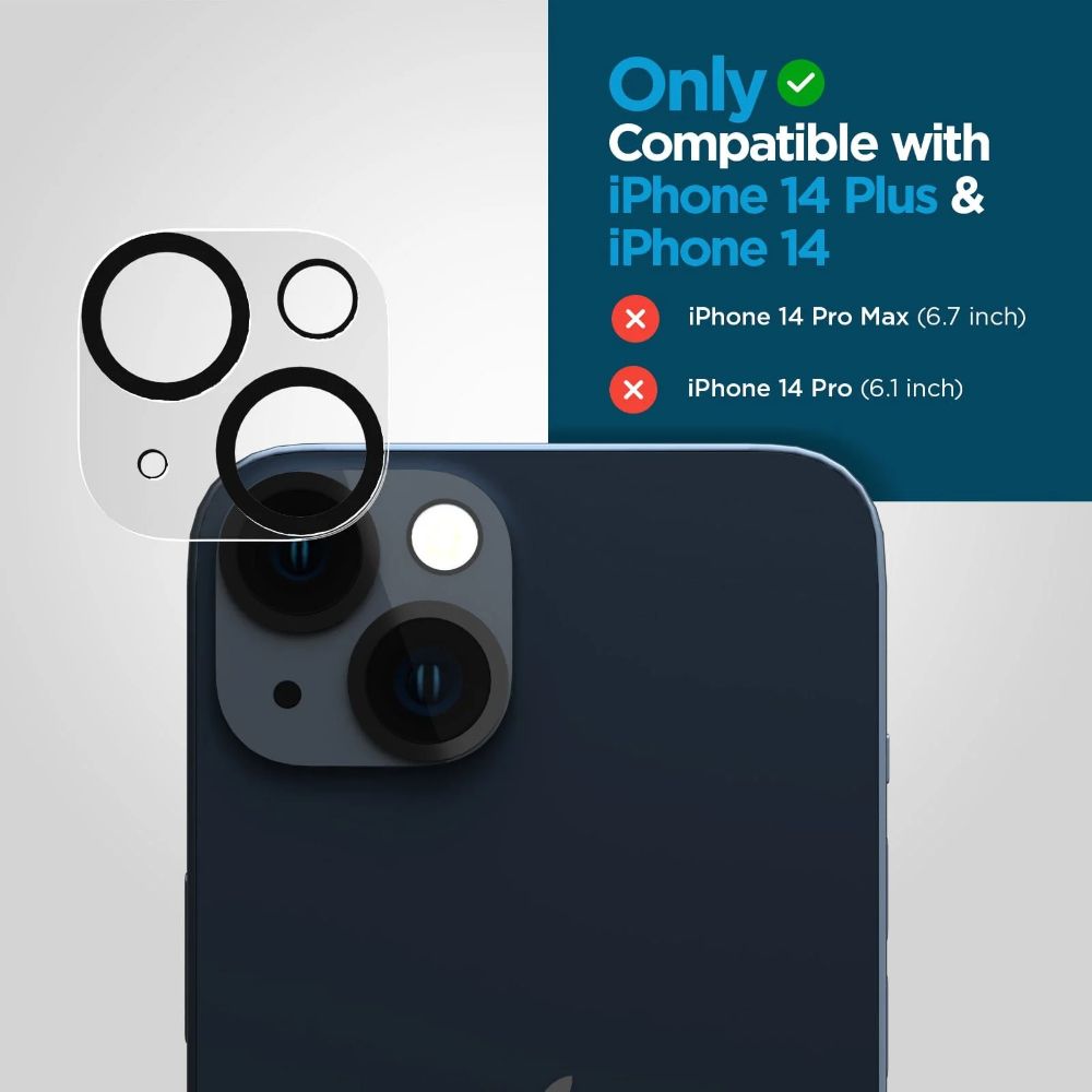 Case-Mate HD Tempered Glass Lens Protector for iPhone 14/14 Plus - Reebelo US