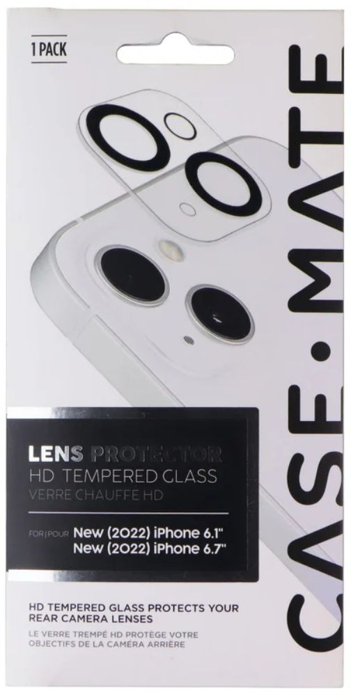Case-Mate HD Tempered Glass Lens Protector for iPhone 14/14 Plus - Reebelo US
