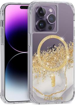 Refurbished Case-Mate Karat Marble Phone Case with Magsafe for iPhone 14 Pro - Reebelo US