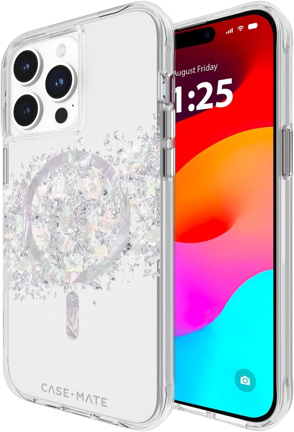 Case-Mate Case-Mate Karat Phone Case with MagSafe for iPhone 15 Pro - Touch of Pearl