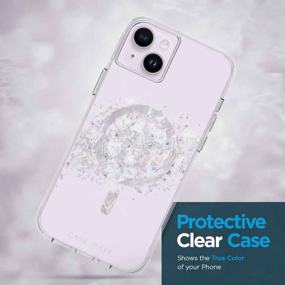 Refurbished Case-Mate Mother of Pearl Phone Case with MagSafe for iPhone 14 Plus - Reebelo US