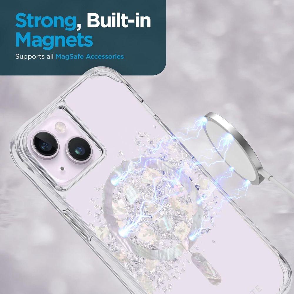 Refurbished Case-Mate Mother of Pearl Phone Case with MagSafe for iPhone 14 Plus - Reebelo US