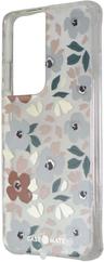 Case-Mate Prints Hardshell Phone Case for Galaxy S21 Ultra 5G - Painted Floral