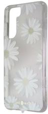 Case-Mate Prints Series Hard Case for Samsung Galaxy S21 5G - Glitter Daisies