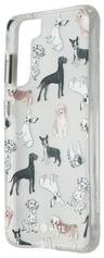 Case-Mate Prints Series Hard Case for Samsung Galaxy S21 5G - Pup-arazzi