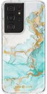 Case-Mate Prints Series Phone Case for Samsung Galaxy S21 Ultra 5G - Ocean Marble