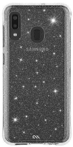 Case-Mate Sheer Crystal Series Phone Case for Galaxy A20
