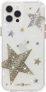 Case-Mate Sheer Superstar Phone Case for iPhone 12/12 Pro - Clear/Gold/Silver