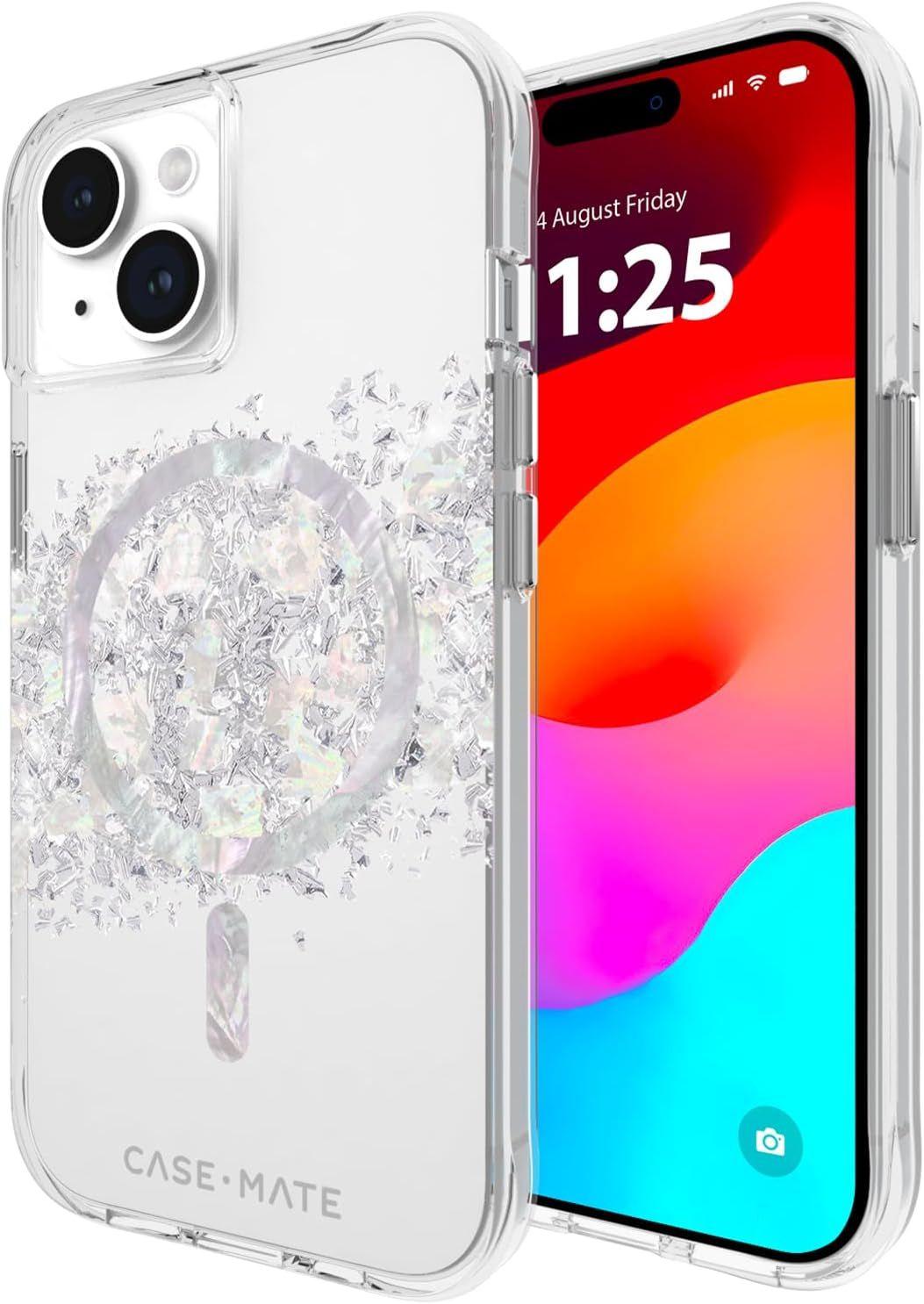Case-Mate Touch of Pearl MagSafe Phone Case for iPhone 15 Plus